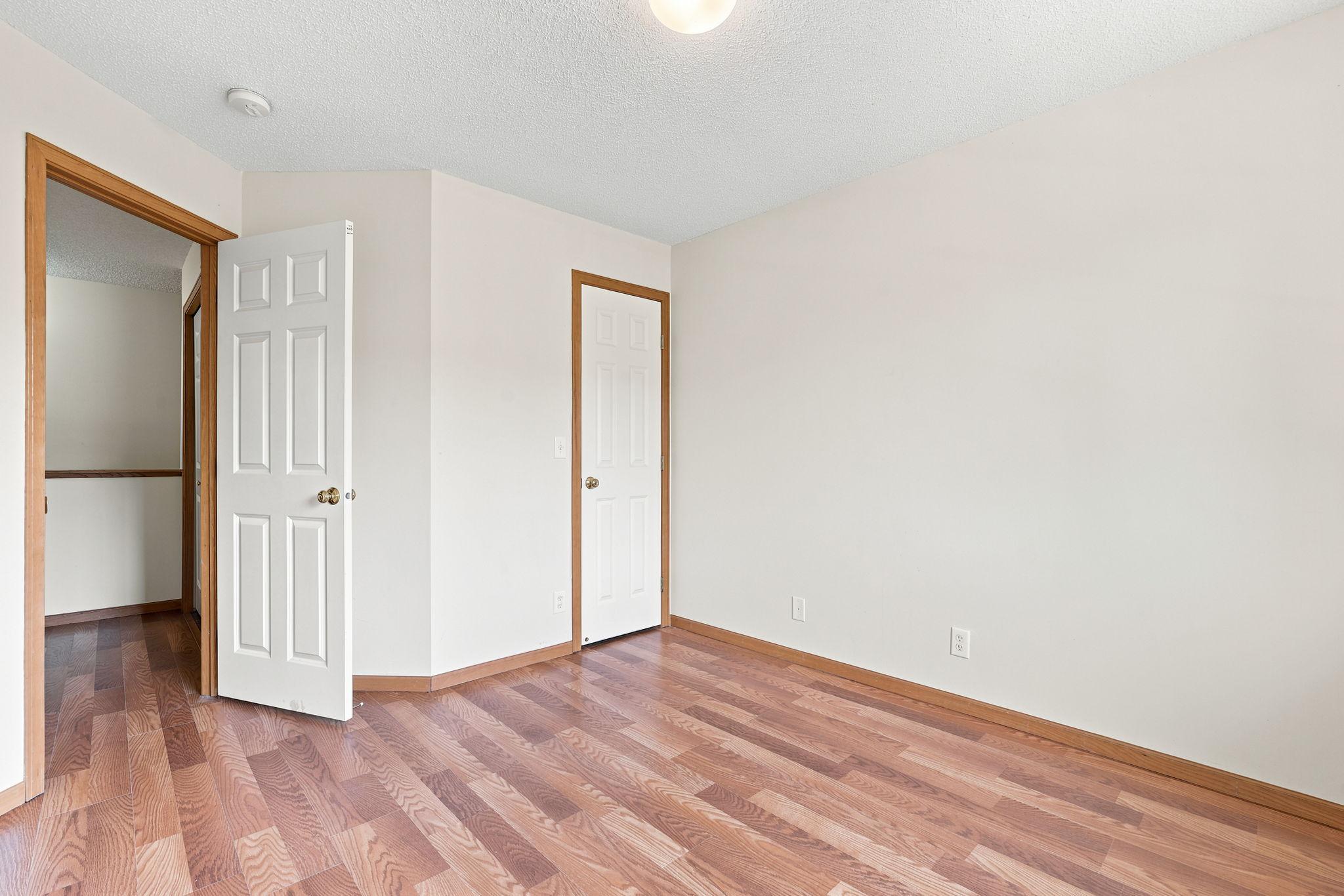 First bedroom on upper level.