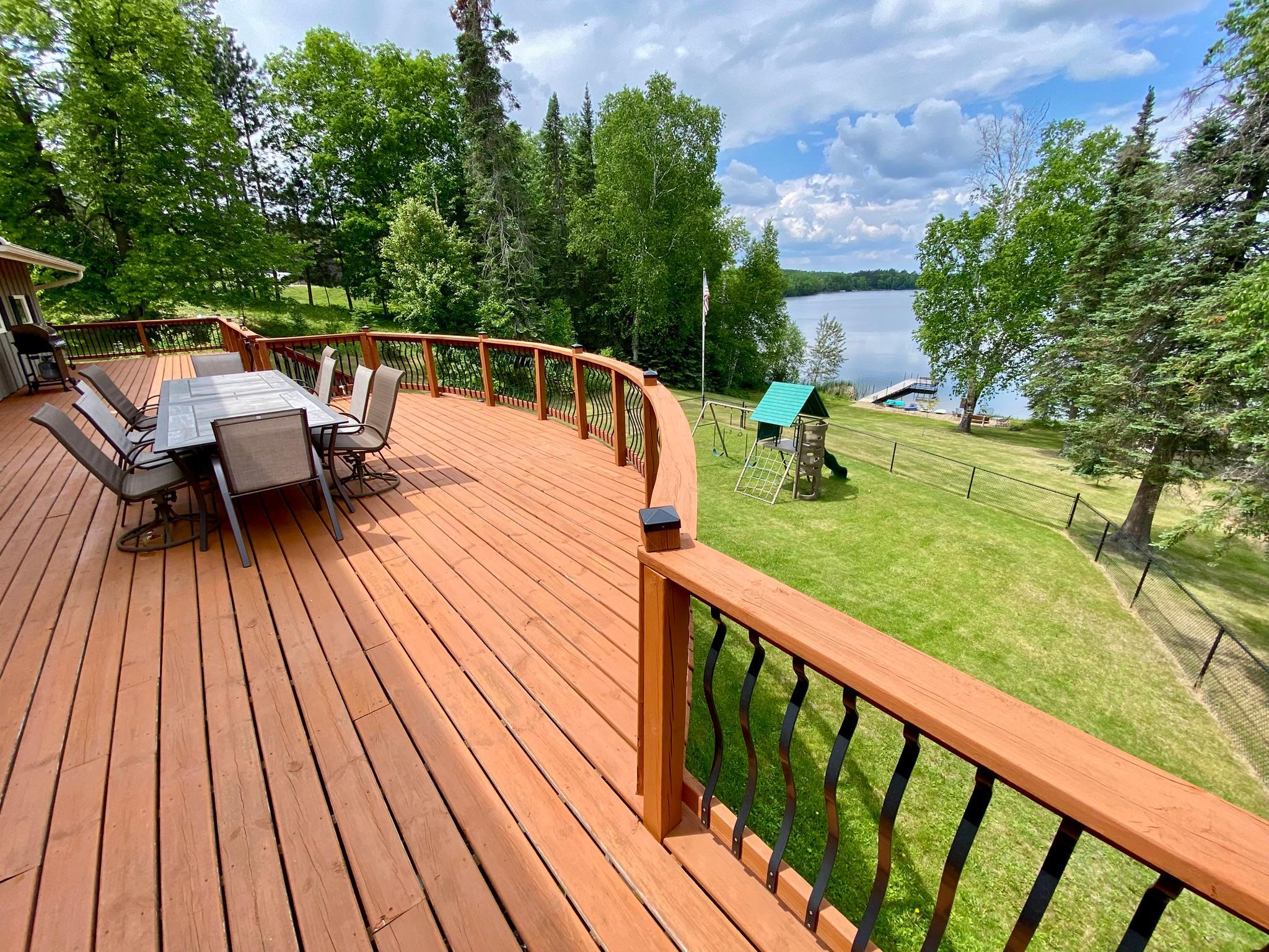 Huge deck