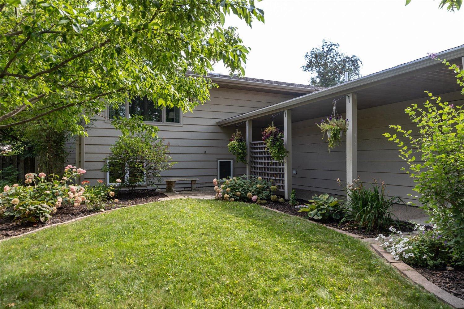 Covered front walkway