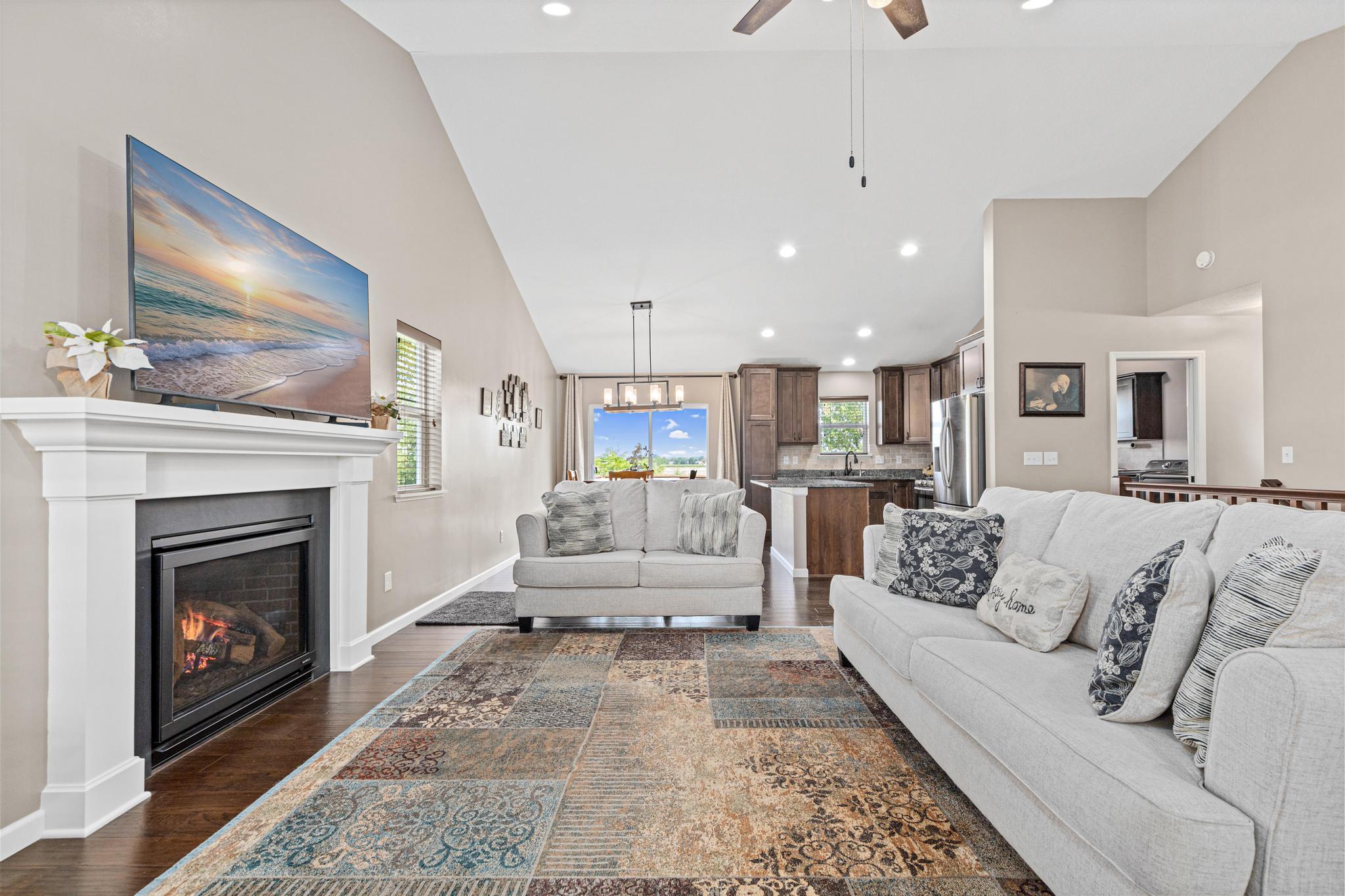 Beautiful wood floors throughout