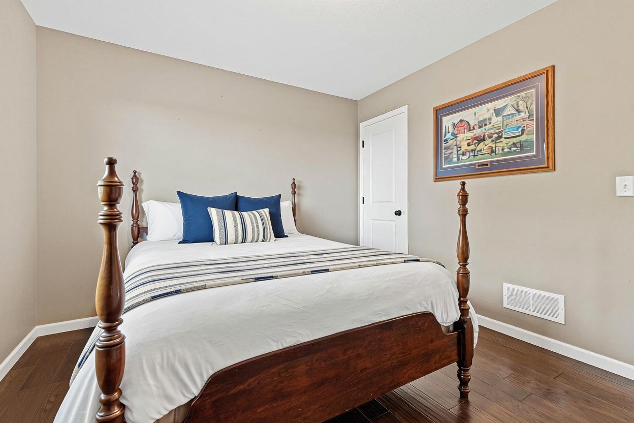 Second bedroom with walk-in closet