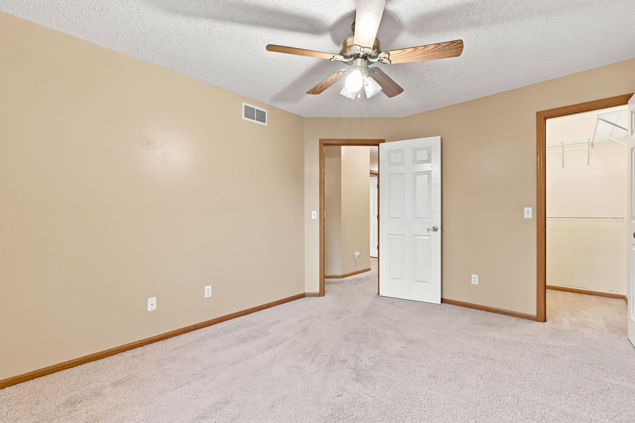 2nd Bedroom with ample space and large closet