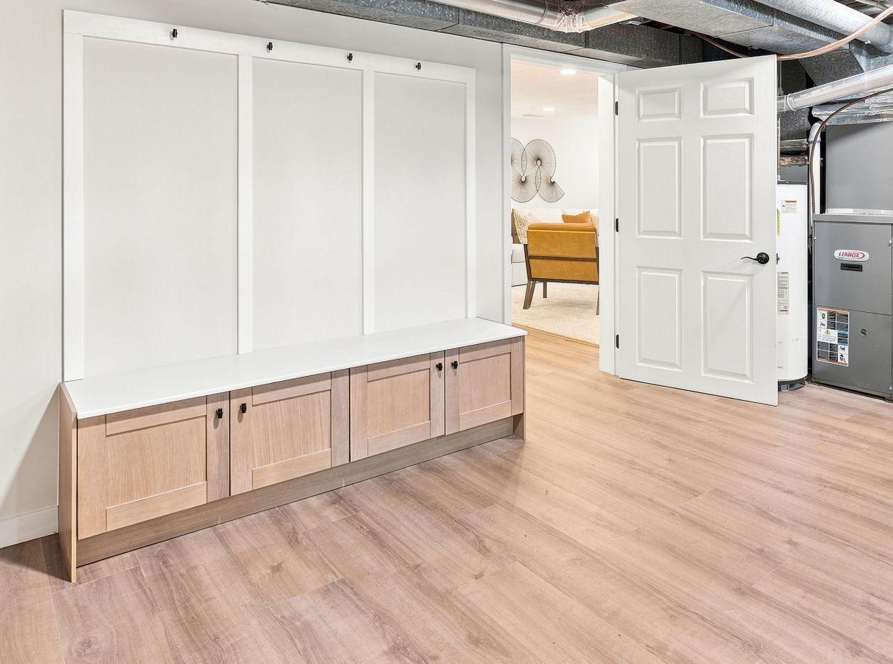 Mudroom with Bench