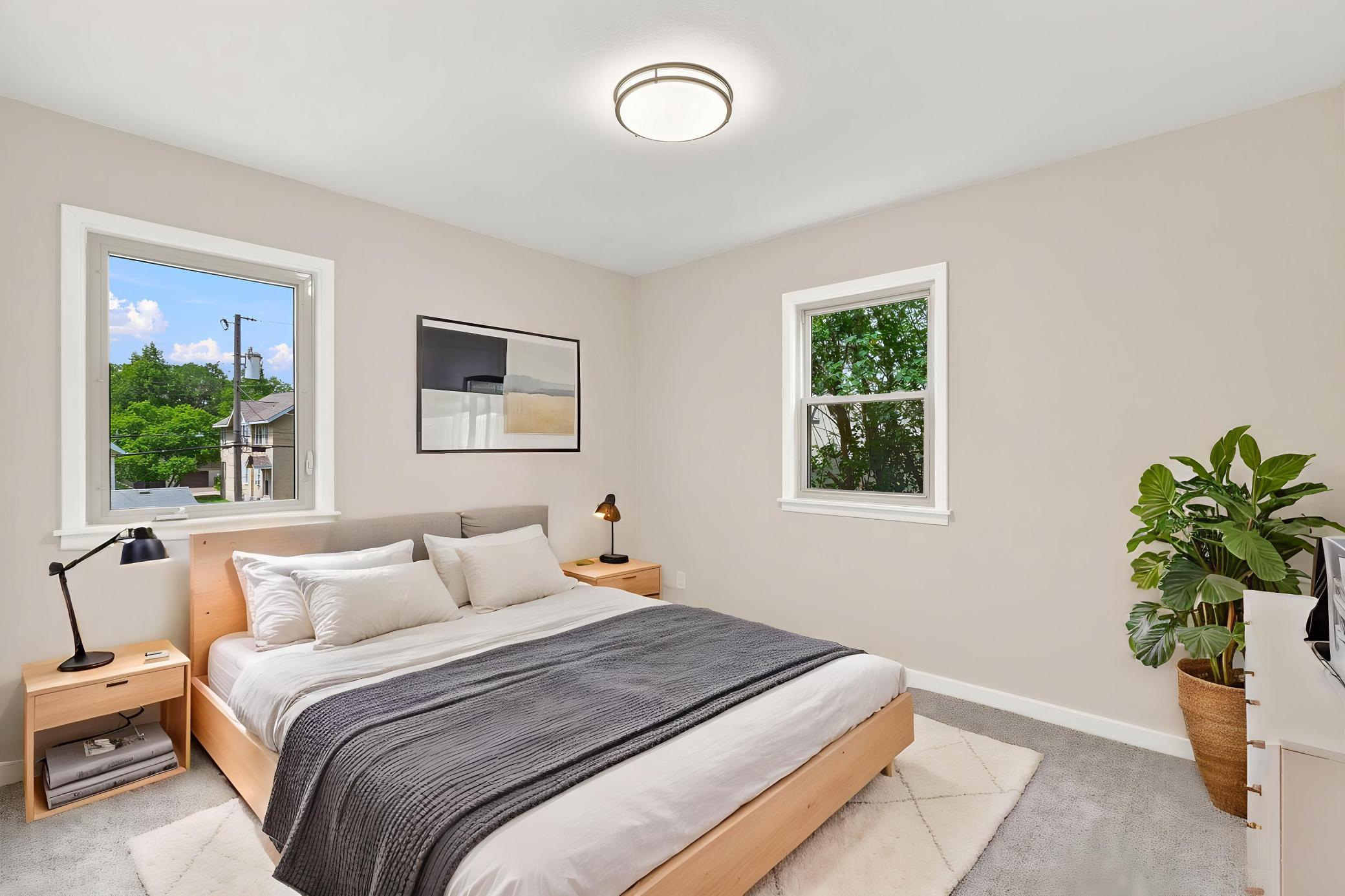 Bedroom - Virtually Staged
