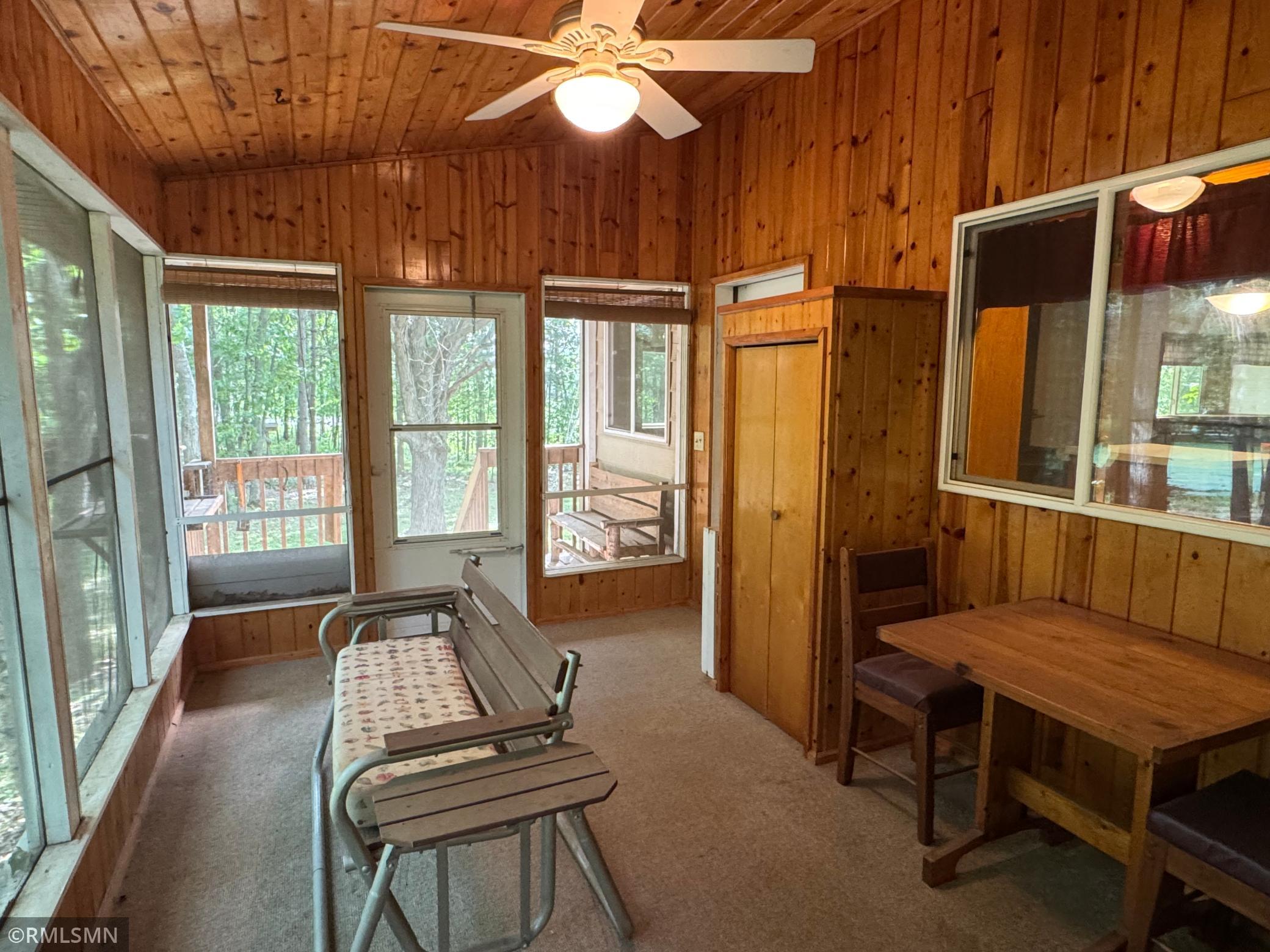 Screened in Porch for enjoying nature and tranquility of living in the owods