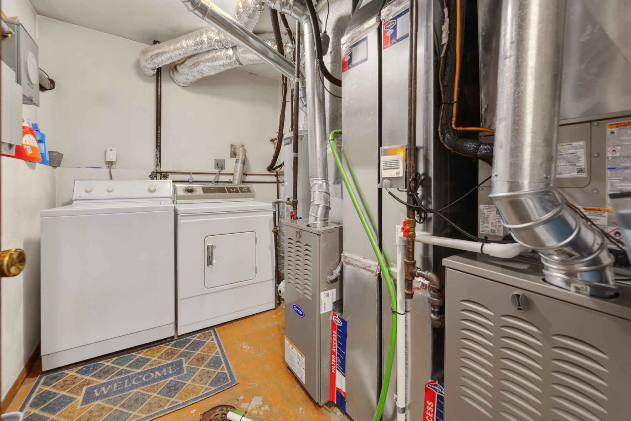 shared laundry/utilities