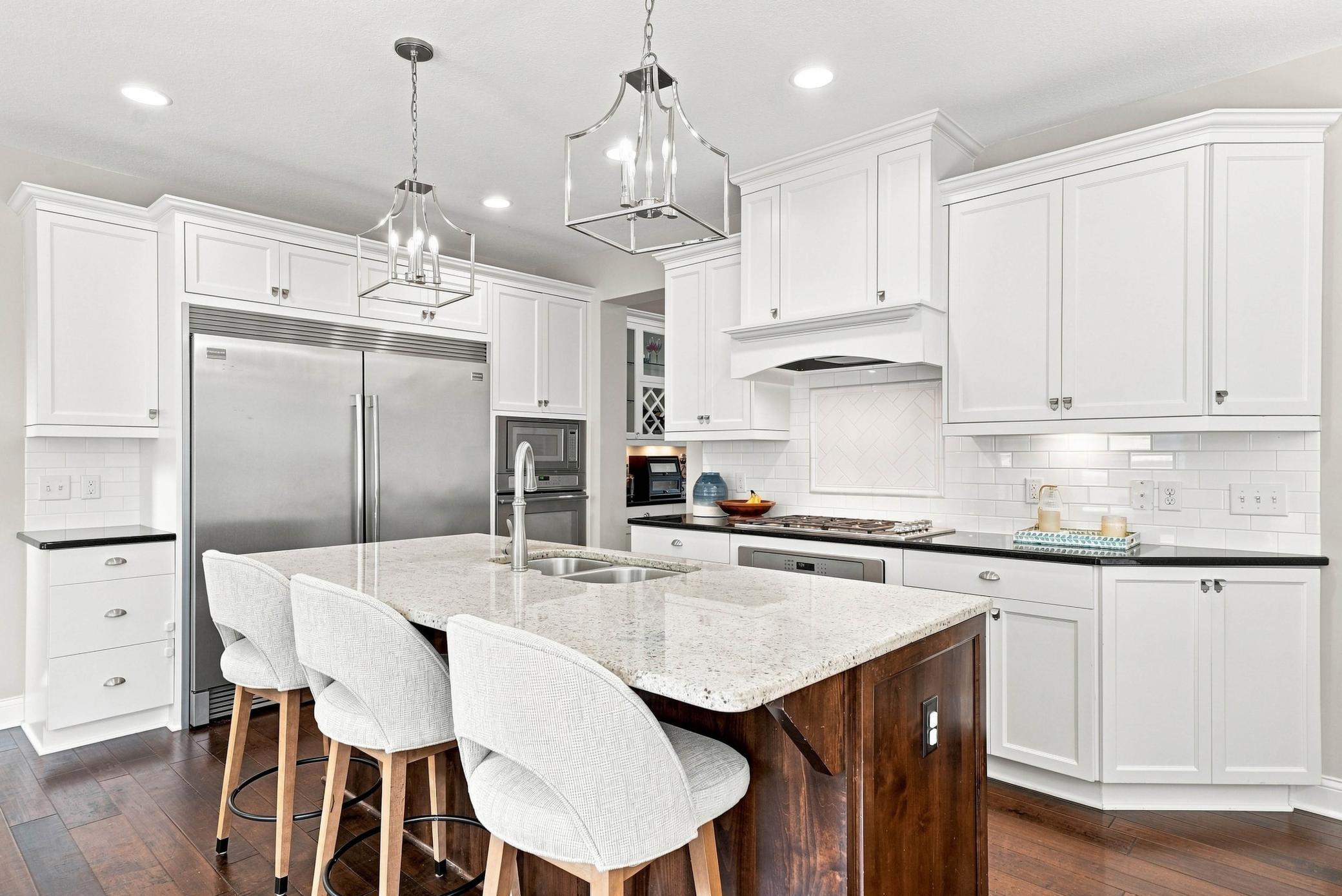 The heart of the home, featuring premium finishes and generous prep space.