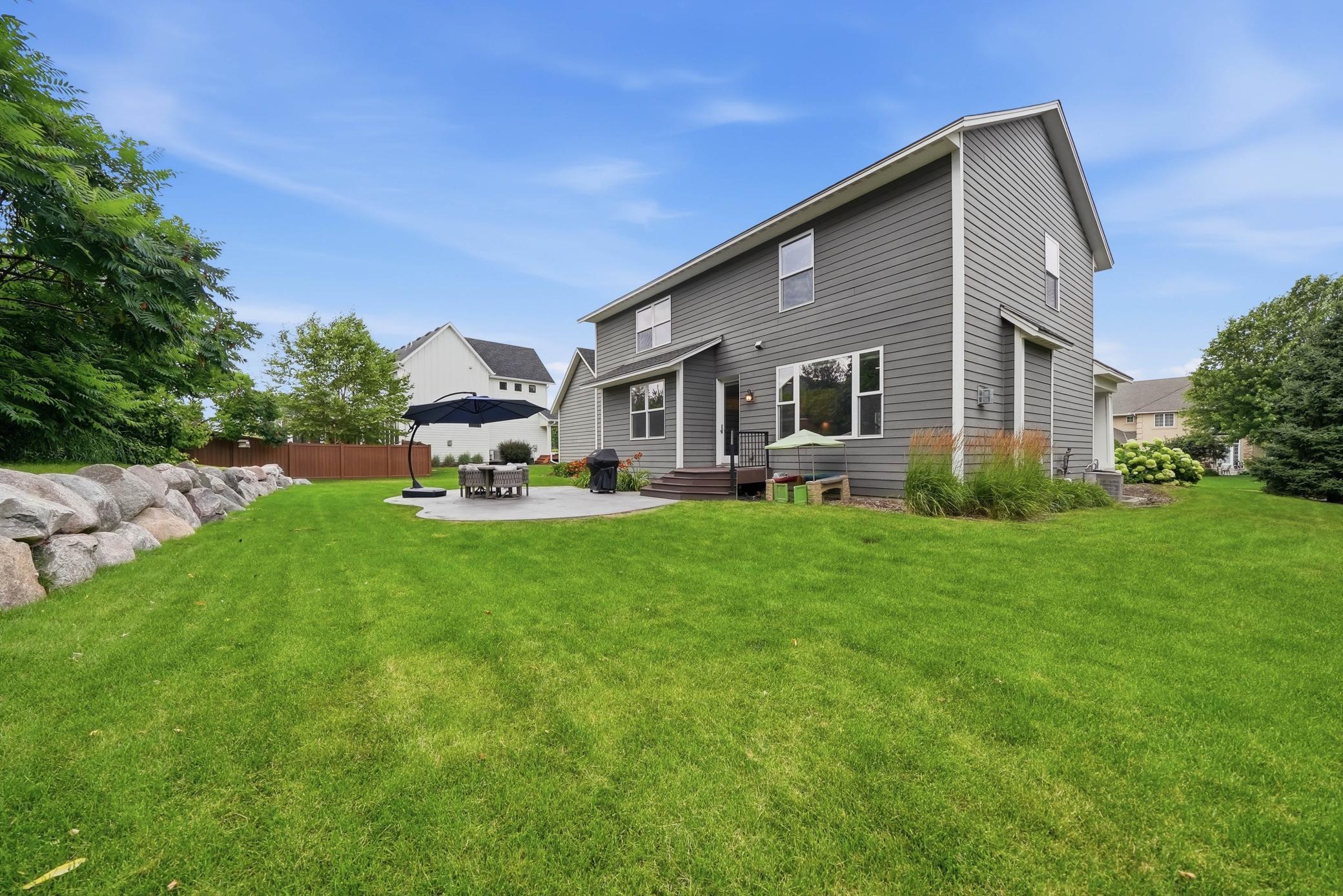 Beautiful outdoor space for relaxing or entertaining.