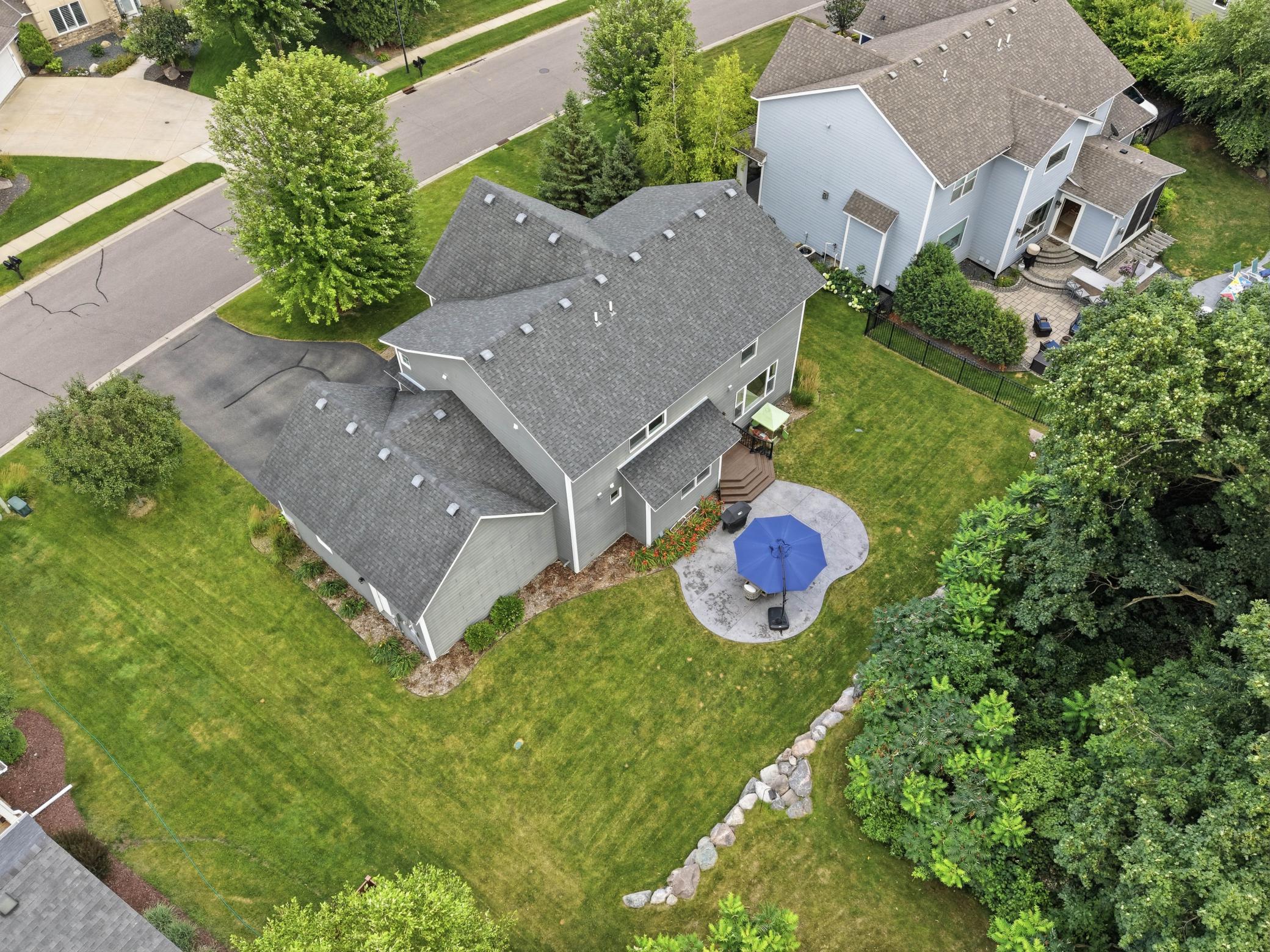 Set on a beautifully landscaped lot with exceptional privacy.