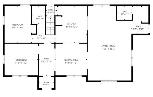 Main Level | Floor Plan | 4073 Reinke Road
