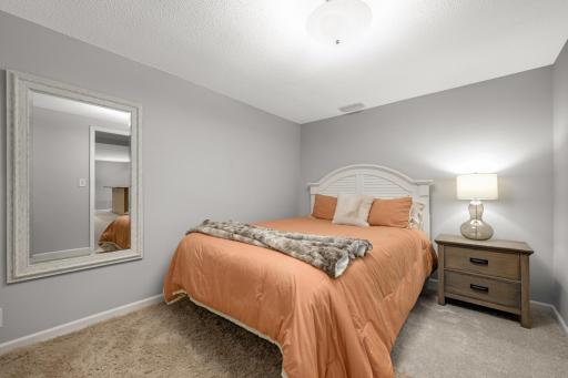 Possible craft roof or exercise room that is currently used as bedroom but no window.