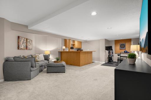 Nice additional space for any sports game.