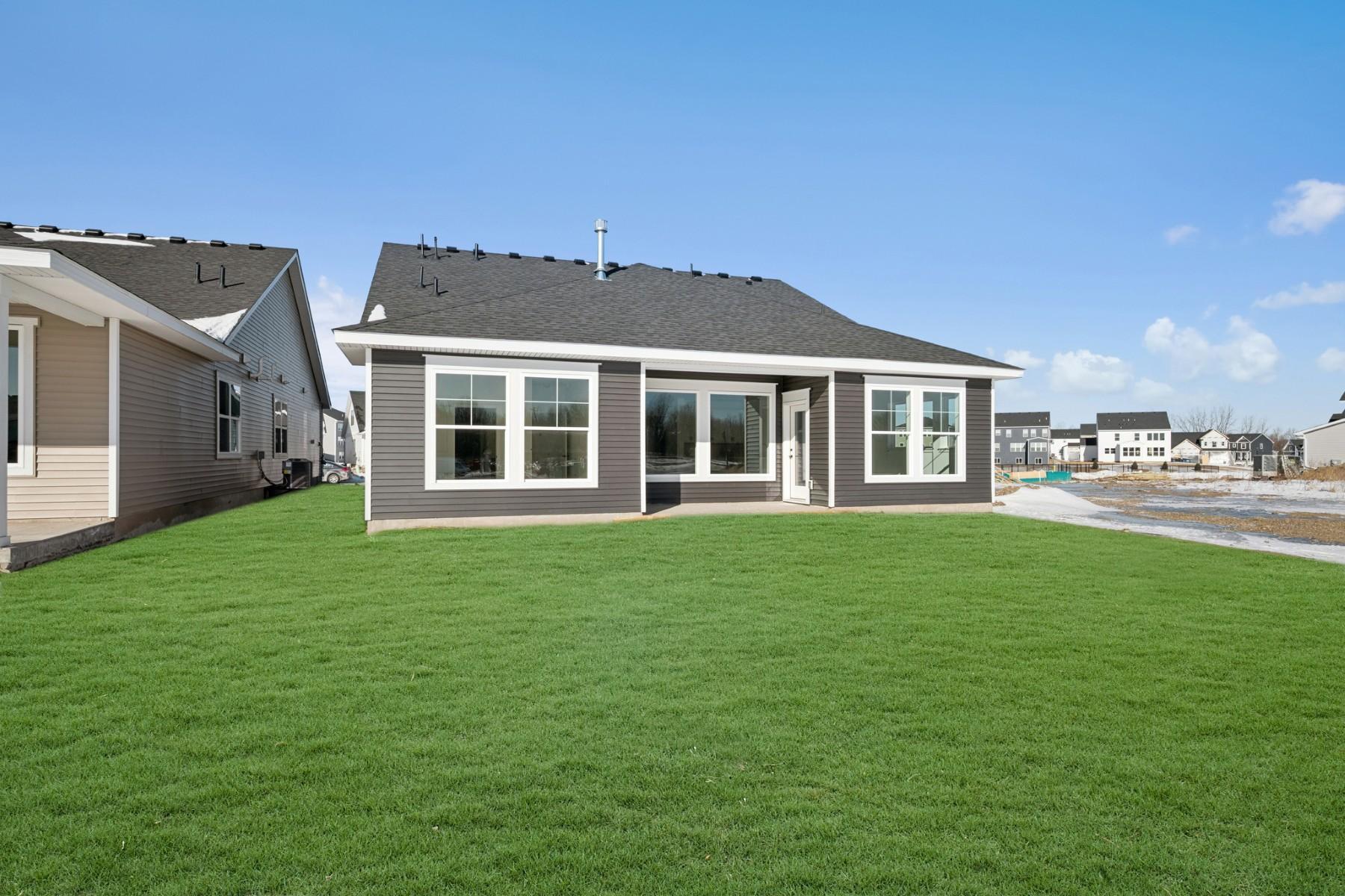 Sod is virtually staged.