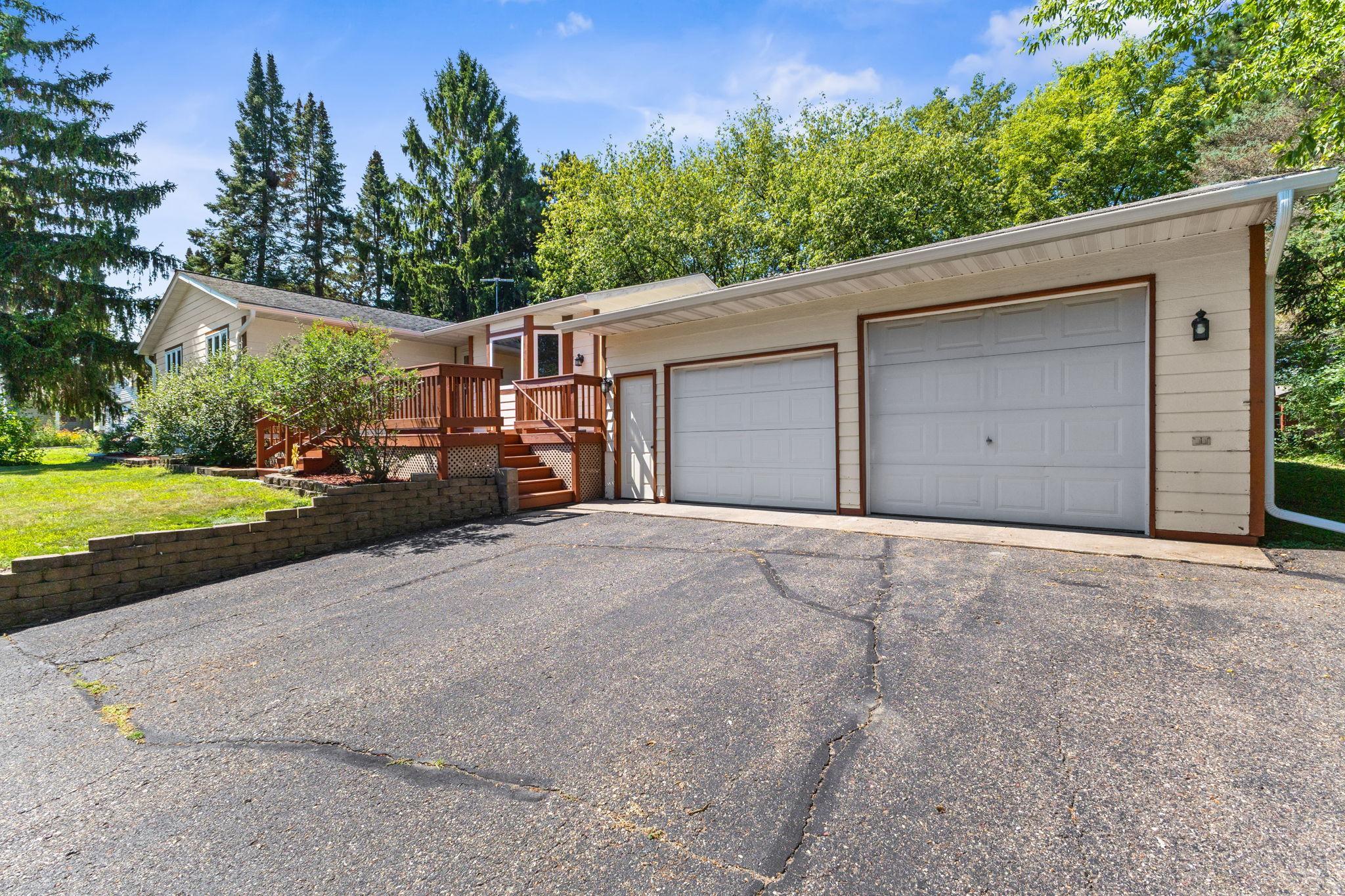 2 car garage extra deep
