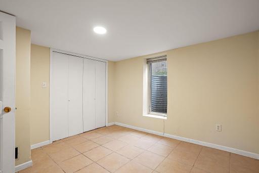 Lower level bedroom