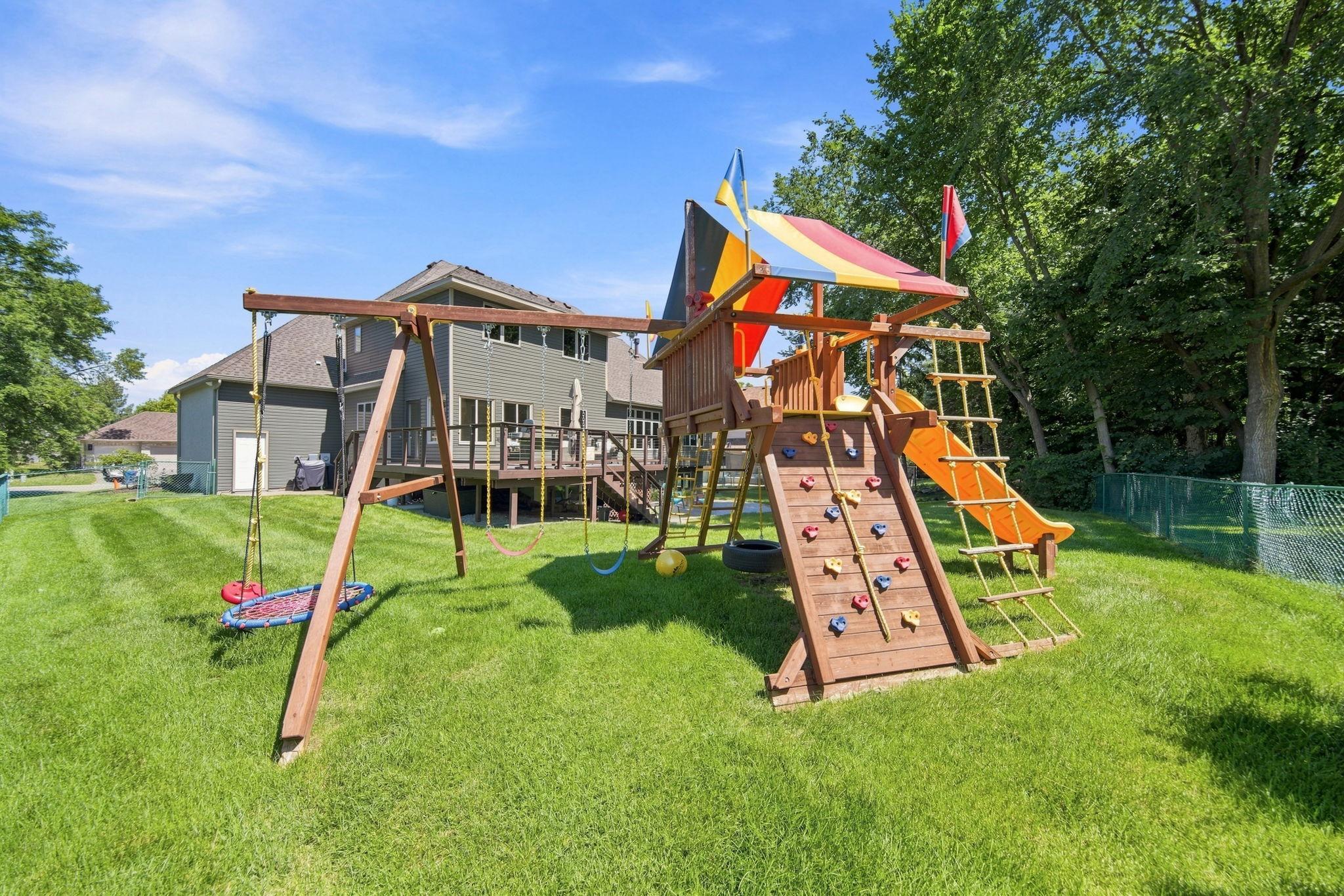 The Rainbow system is available for purchase outside of the real estate transaction for $4,000 on a separate bill of sale. If the buyer elects not to purchase it, the sellers will take it with them. The system was recently purchased for $6,000.