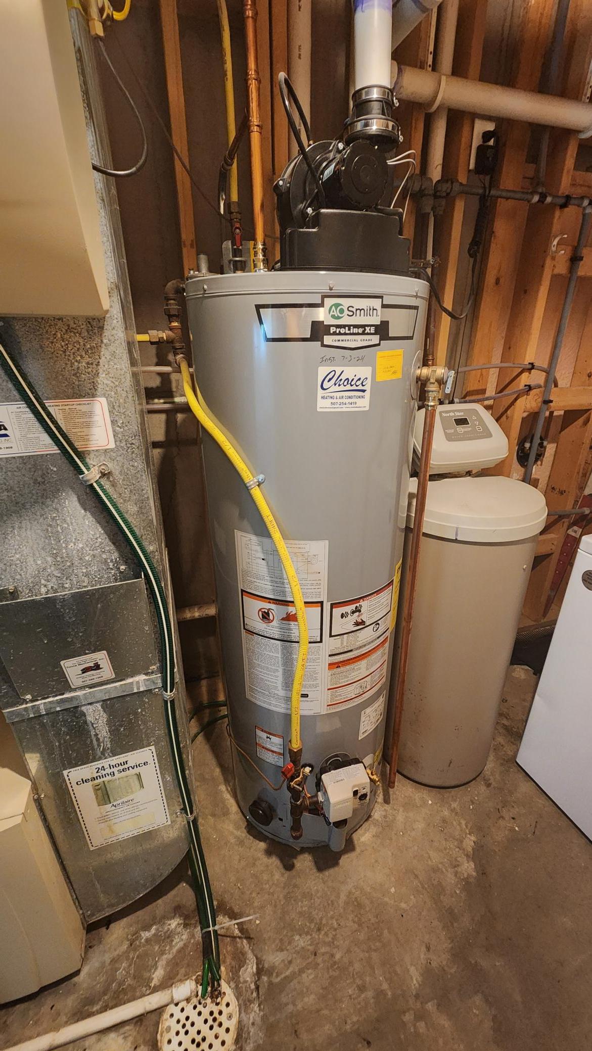 newer gas water heater