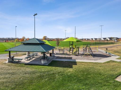 Amazing modern playground located at Flint Hills!