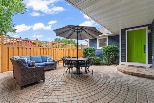 Front patio