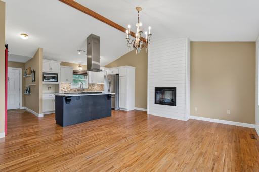 Gas fireplace