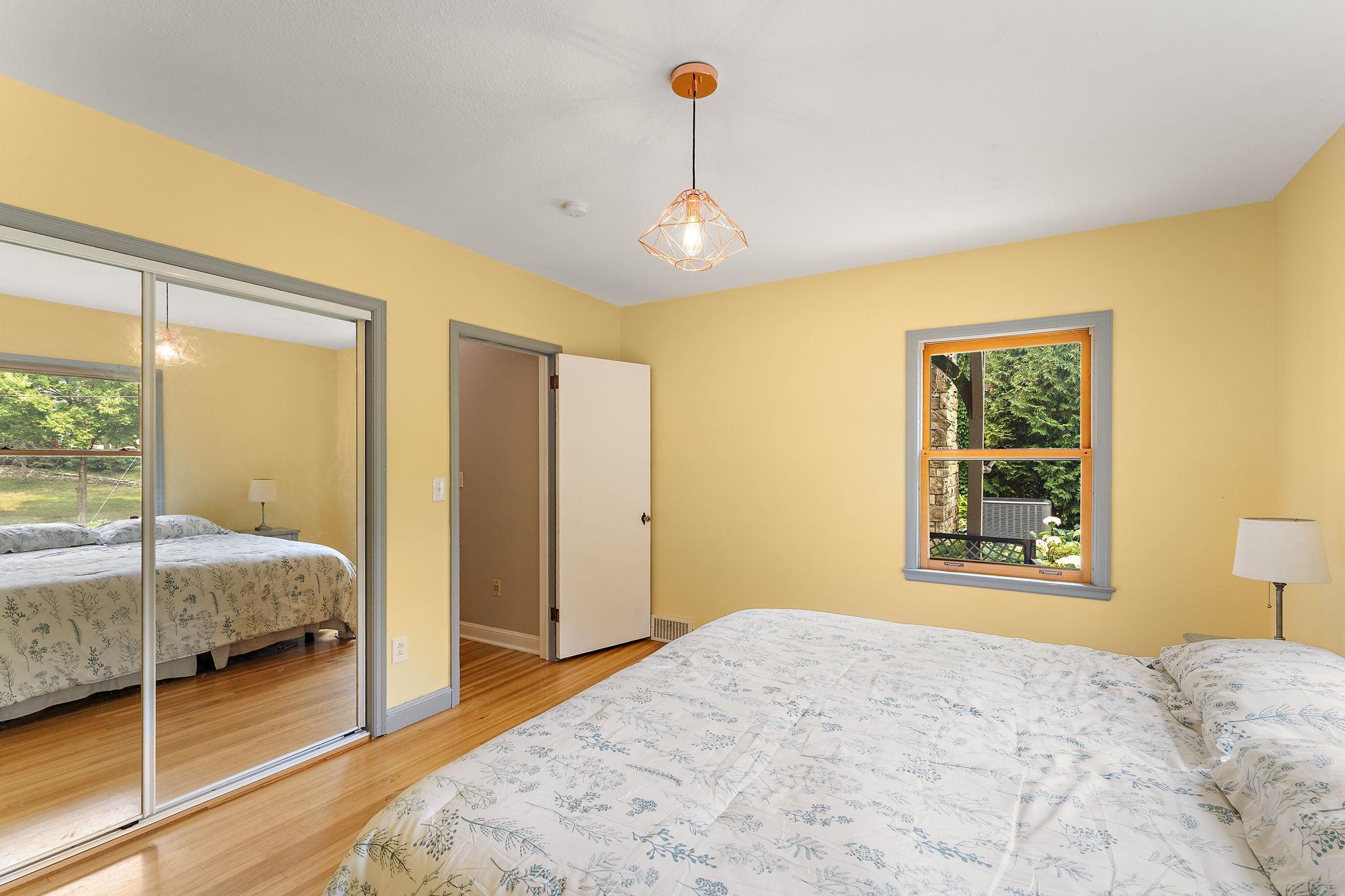 1 of 2 bedrooms on the MAIN level