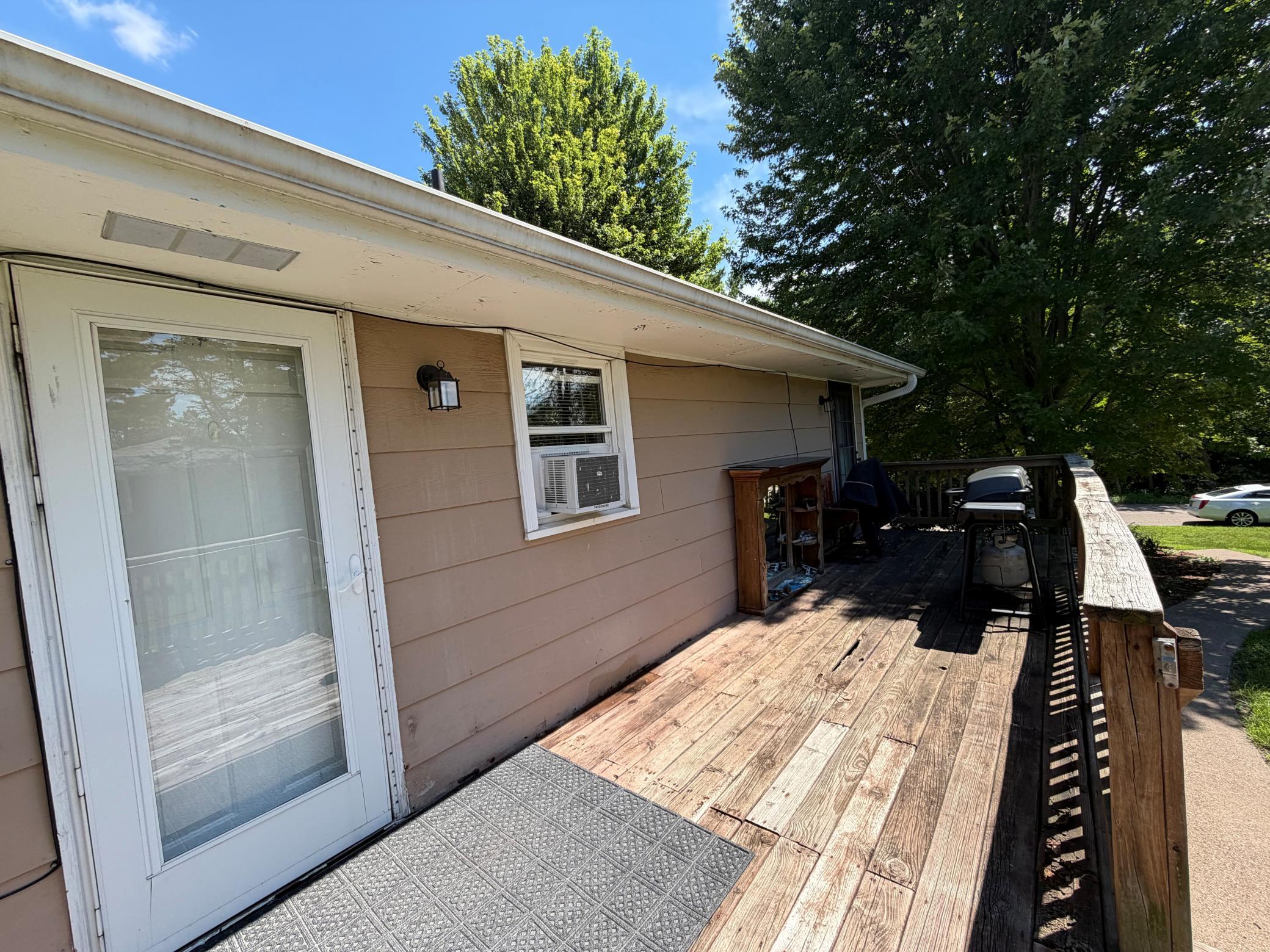 1247 167th exterior Decking boards being replaced here.