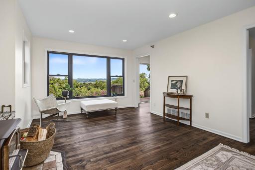 Sun streams in from newer Andersen windows