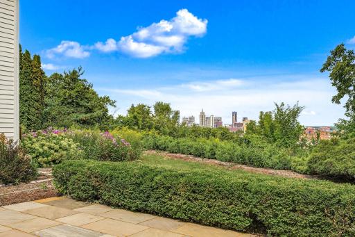 The backyard lays the City at your feet