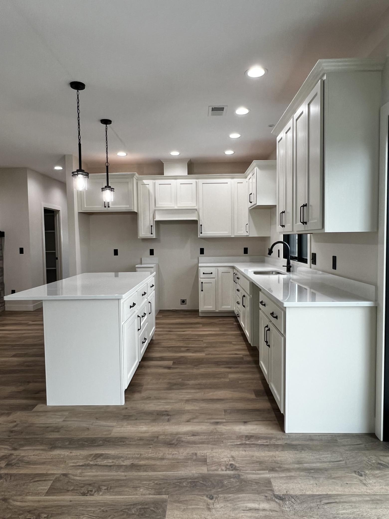 Kitchen side view