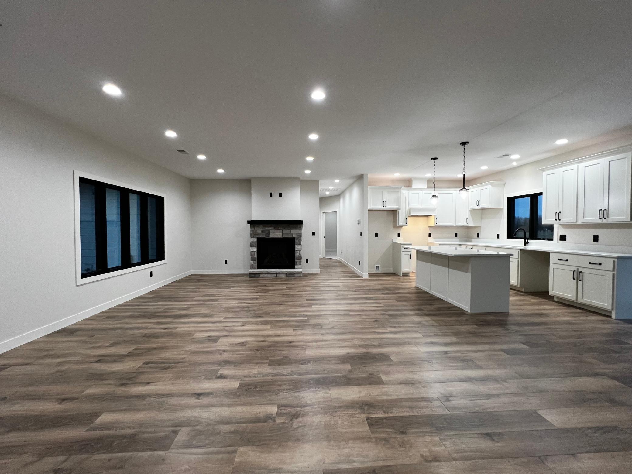 Living Room & Kitchen
