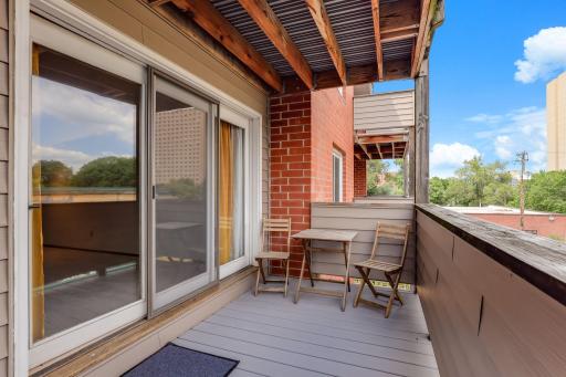 Unit #303 Features Roomy Private Balcony