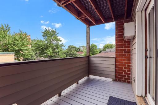Unit #303 Features Roomy Private Balcony