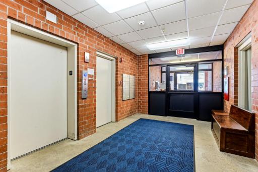 Pleasant and well cared for hallways and other common spaces