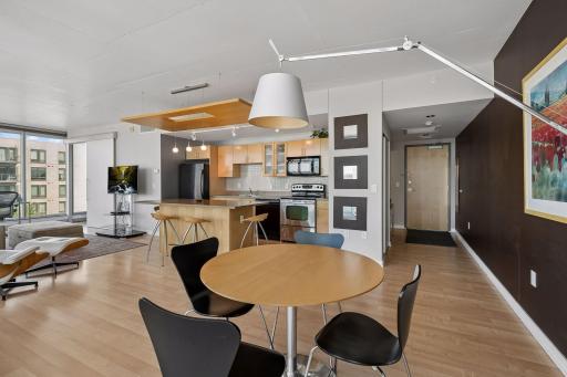 The open concept layout provides great flow throughout