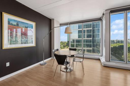Spacious dining area perfect for entertaining