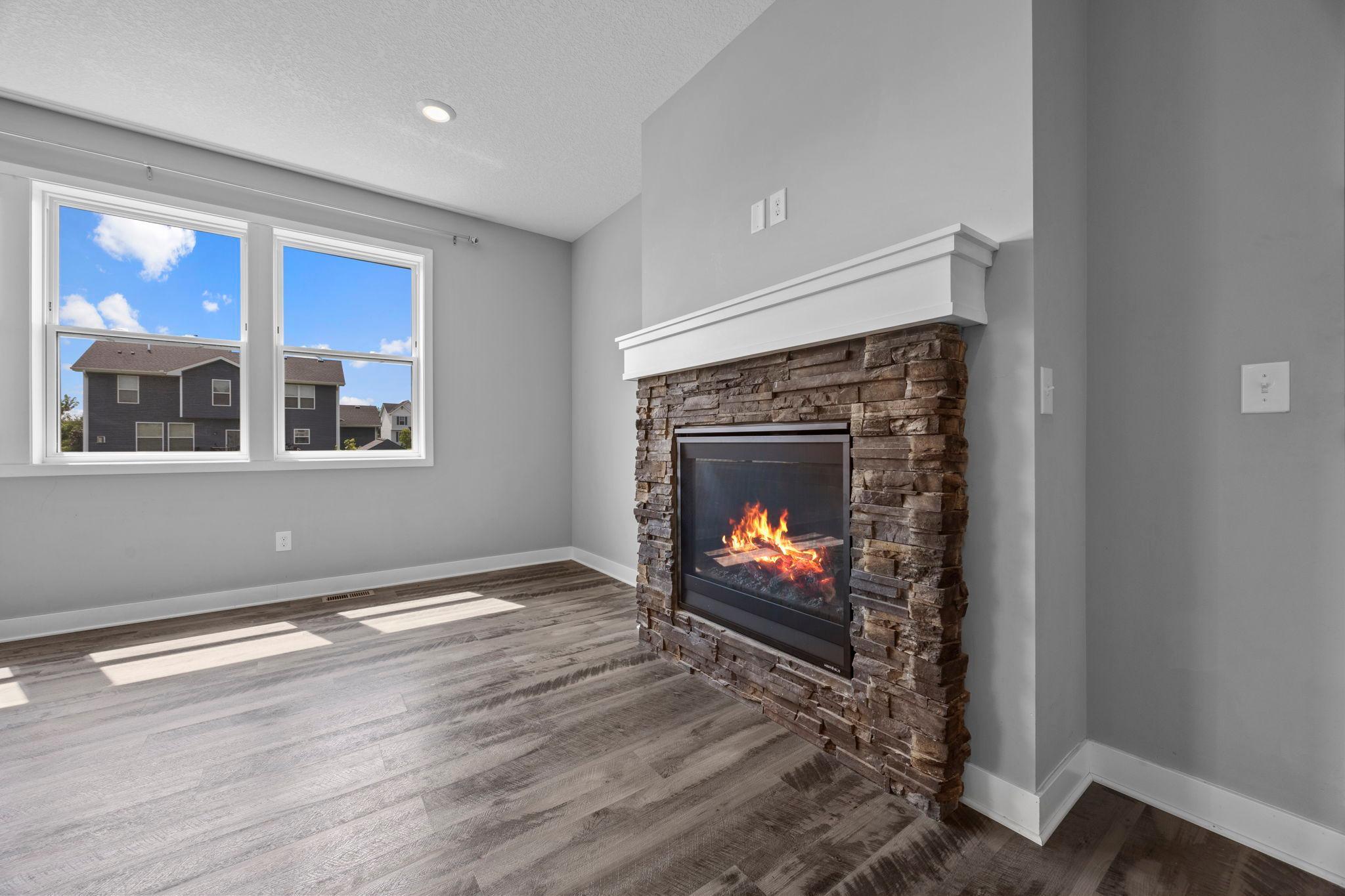 Gas fireplace
