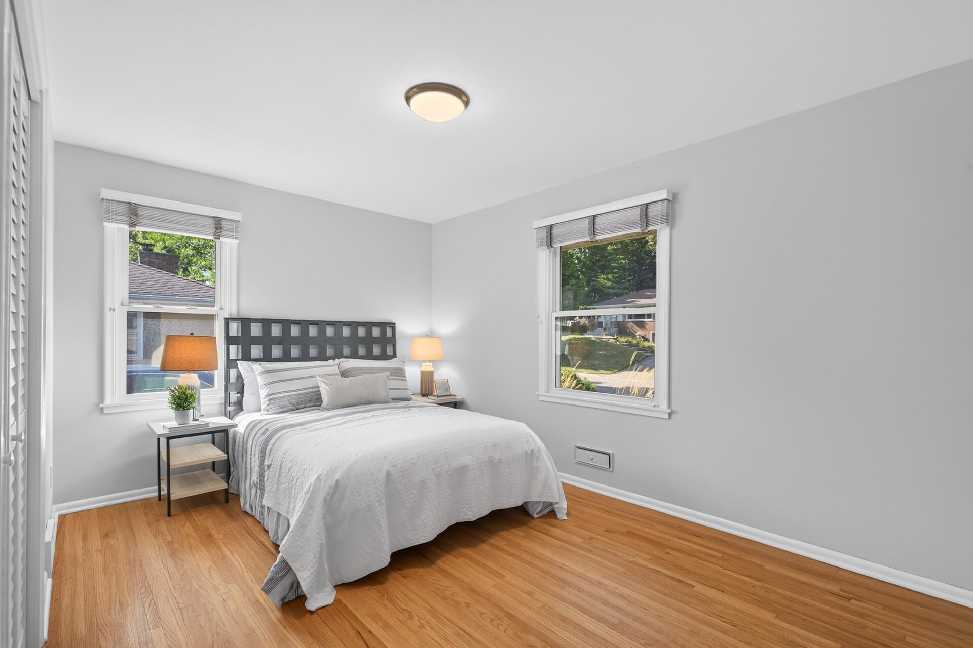Main floor has 3 bedrooms
