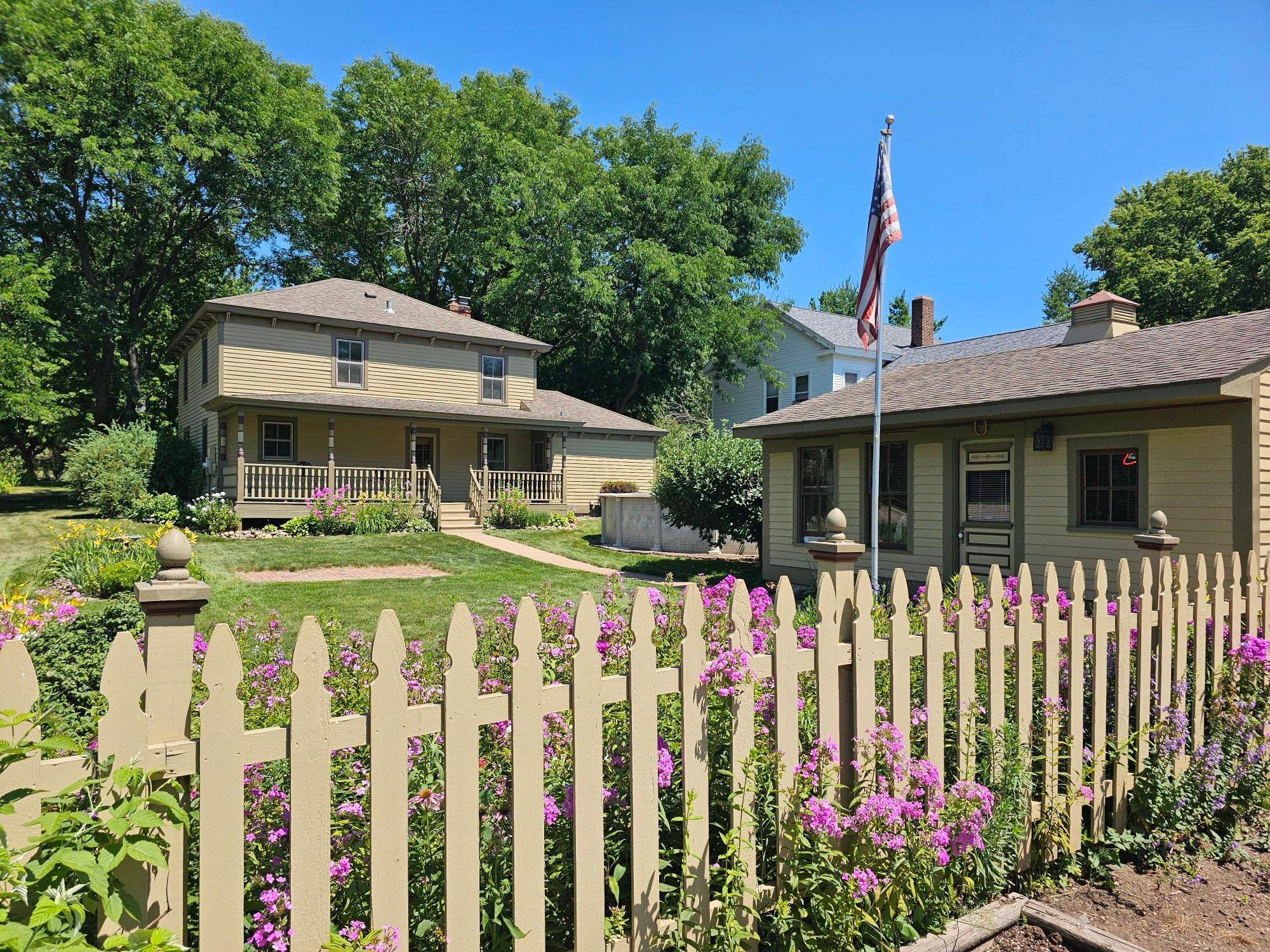 Corner lot with alley access