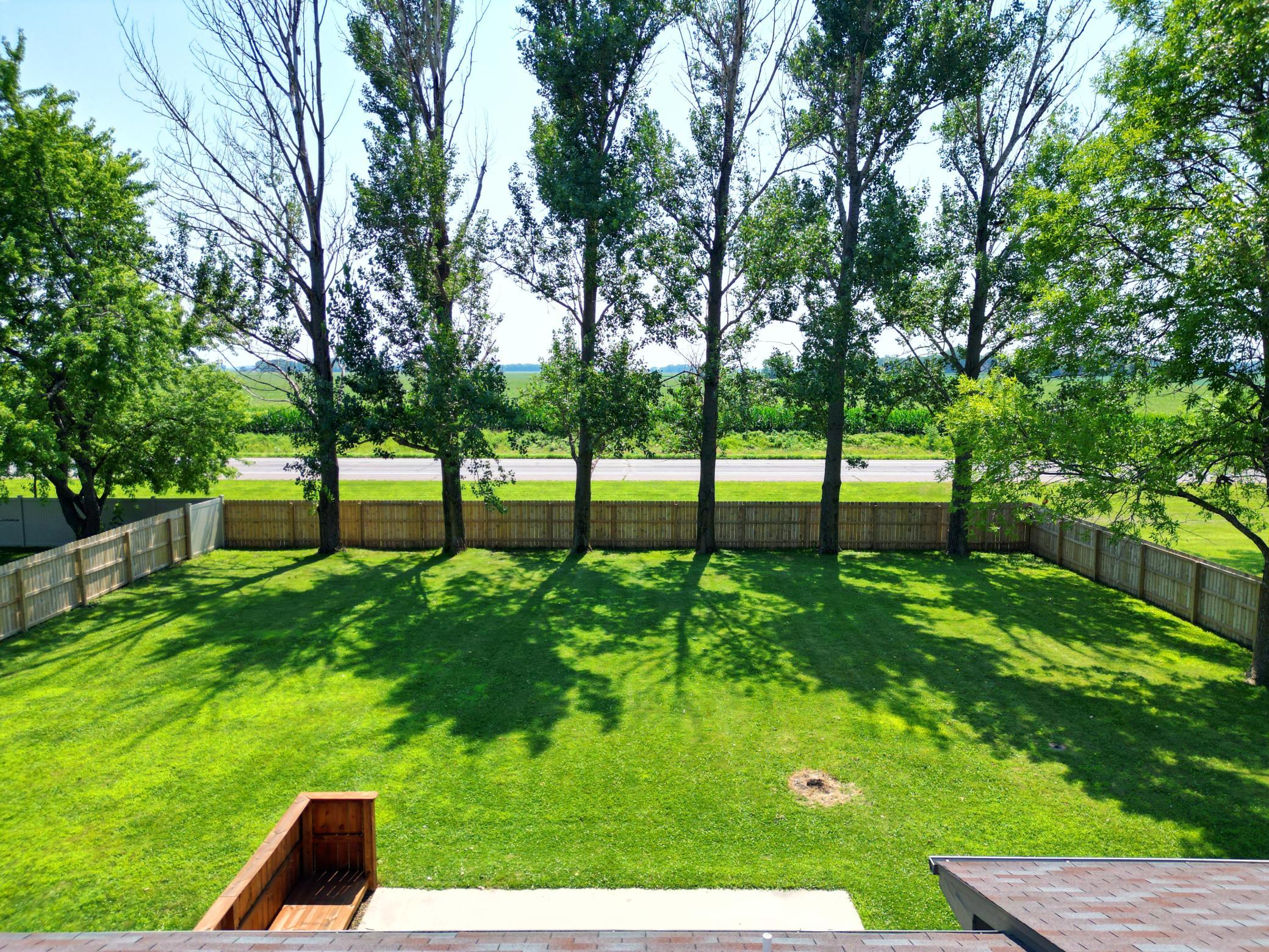 Backyard View 1