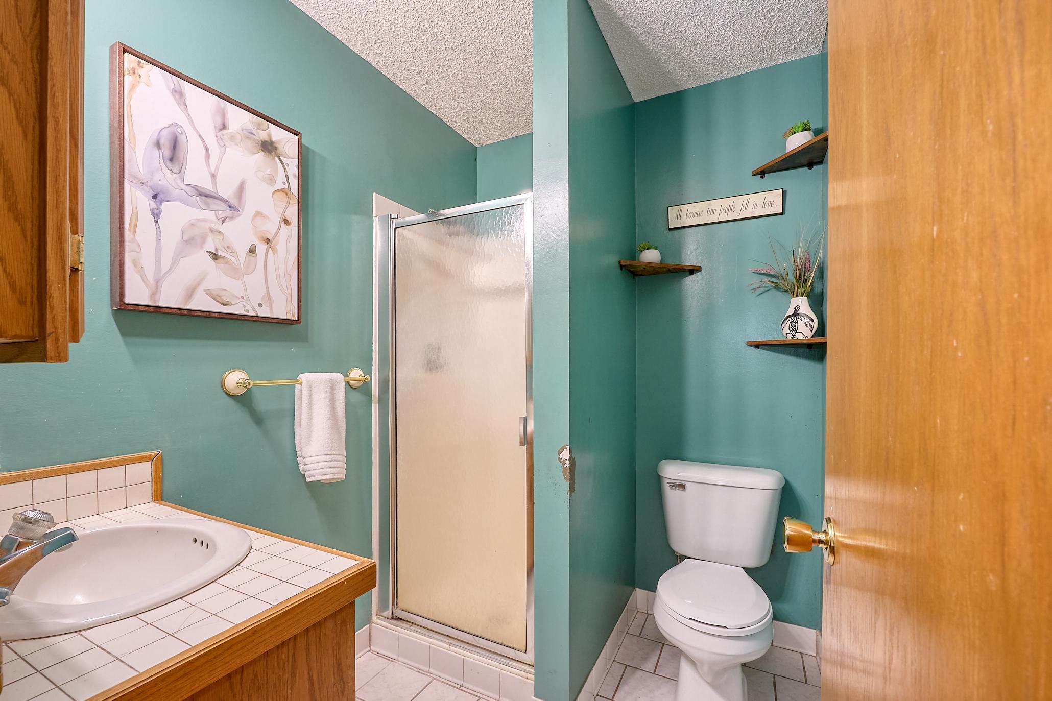 Private primary bathroom