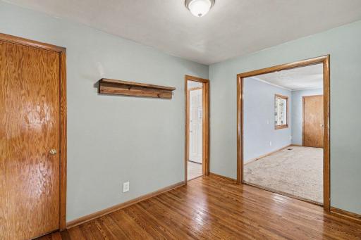 Flex space for dining room or sitting room.