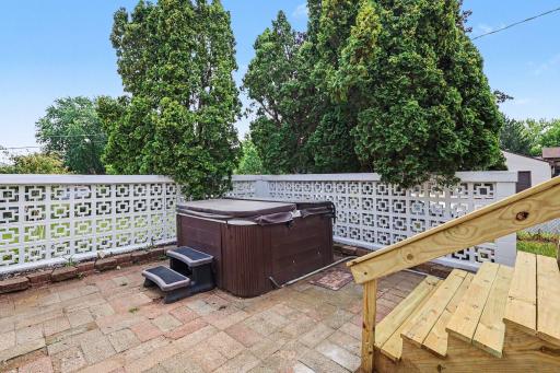 Enclosed Patio Area for privacy!