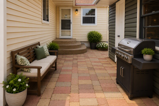 Virtually Staged inspiration for your Grilling Patio Area