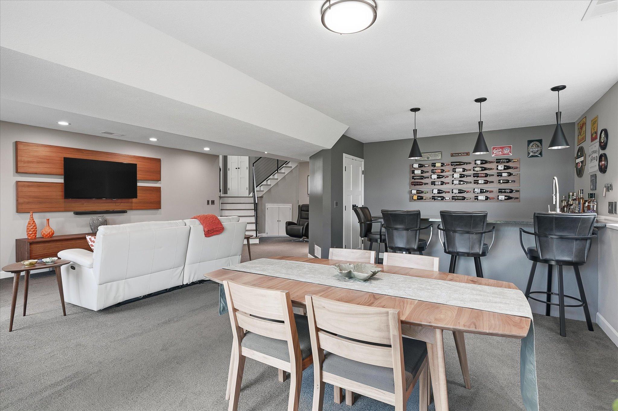 Family room with lots of open space