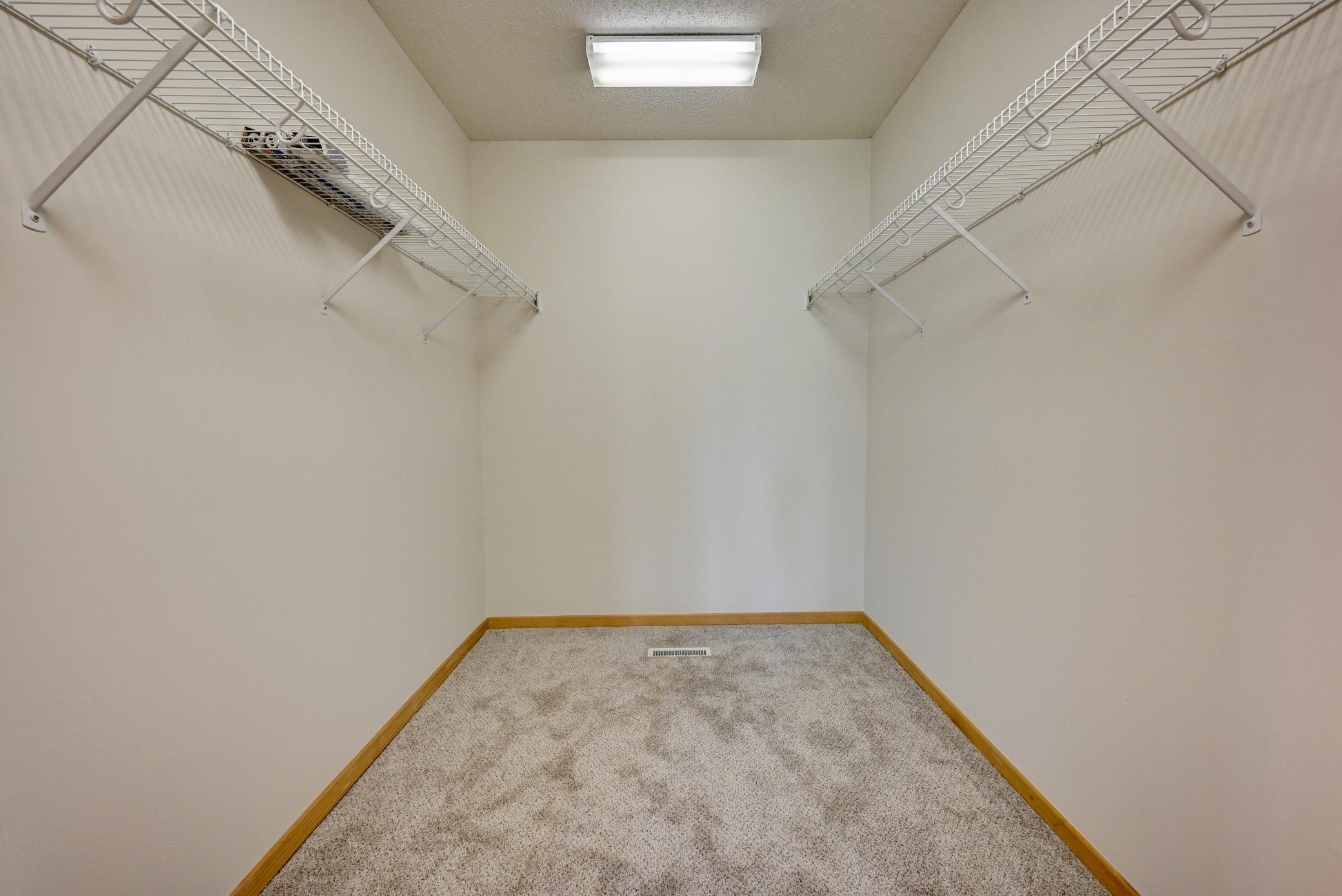 Large walk-in- closet