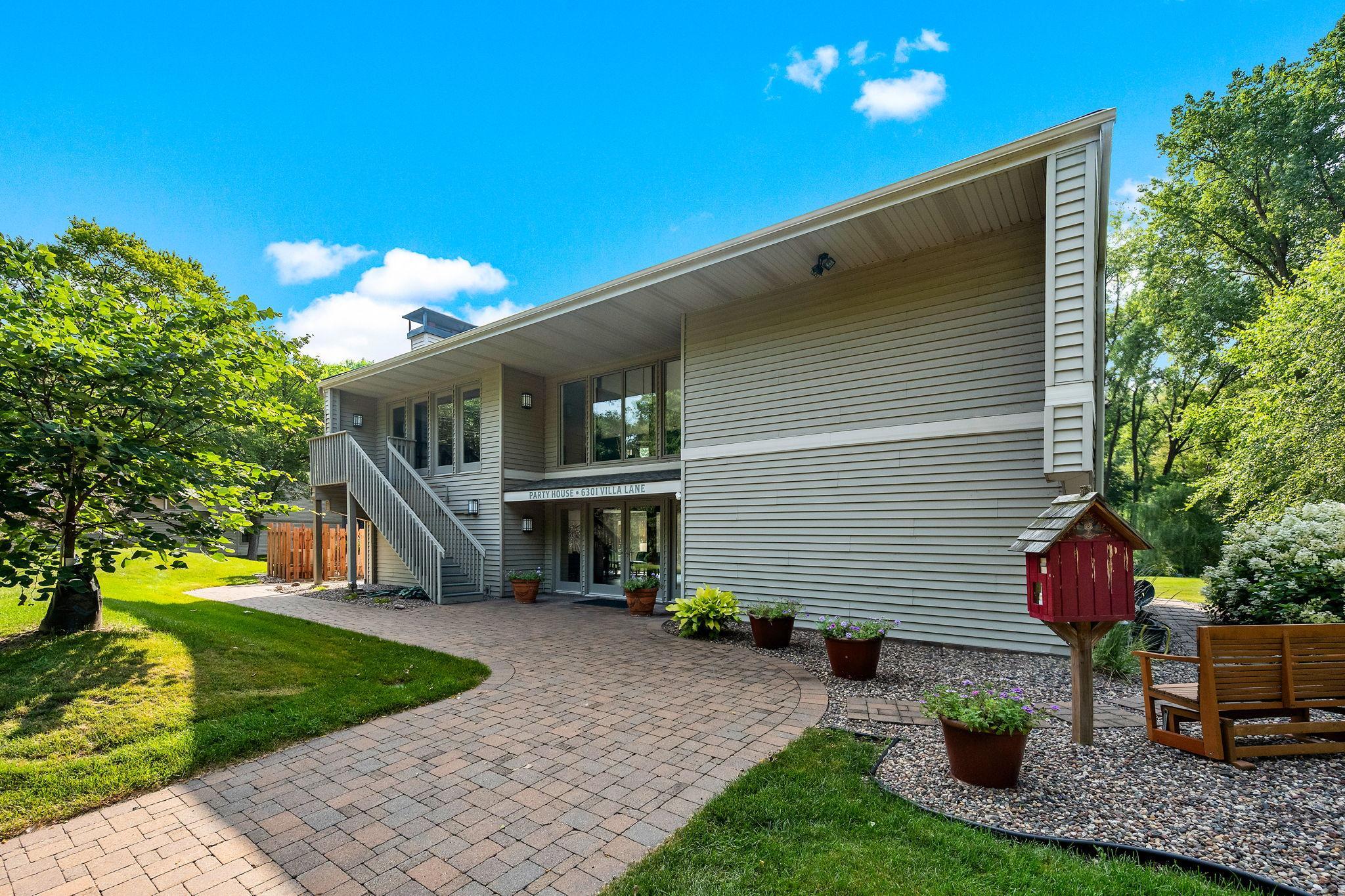 Enjoy entertaining in the recently updated, 2 story community building