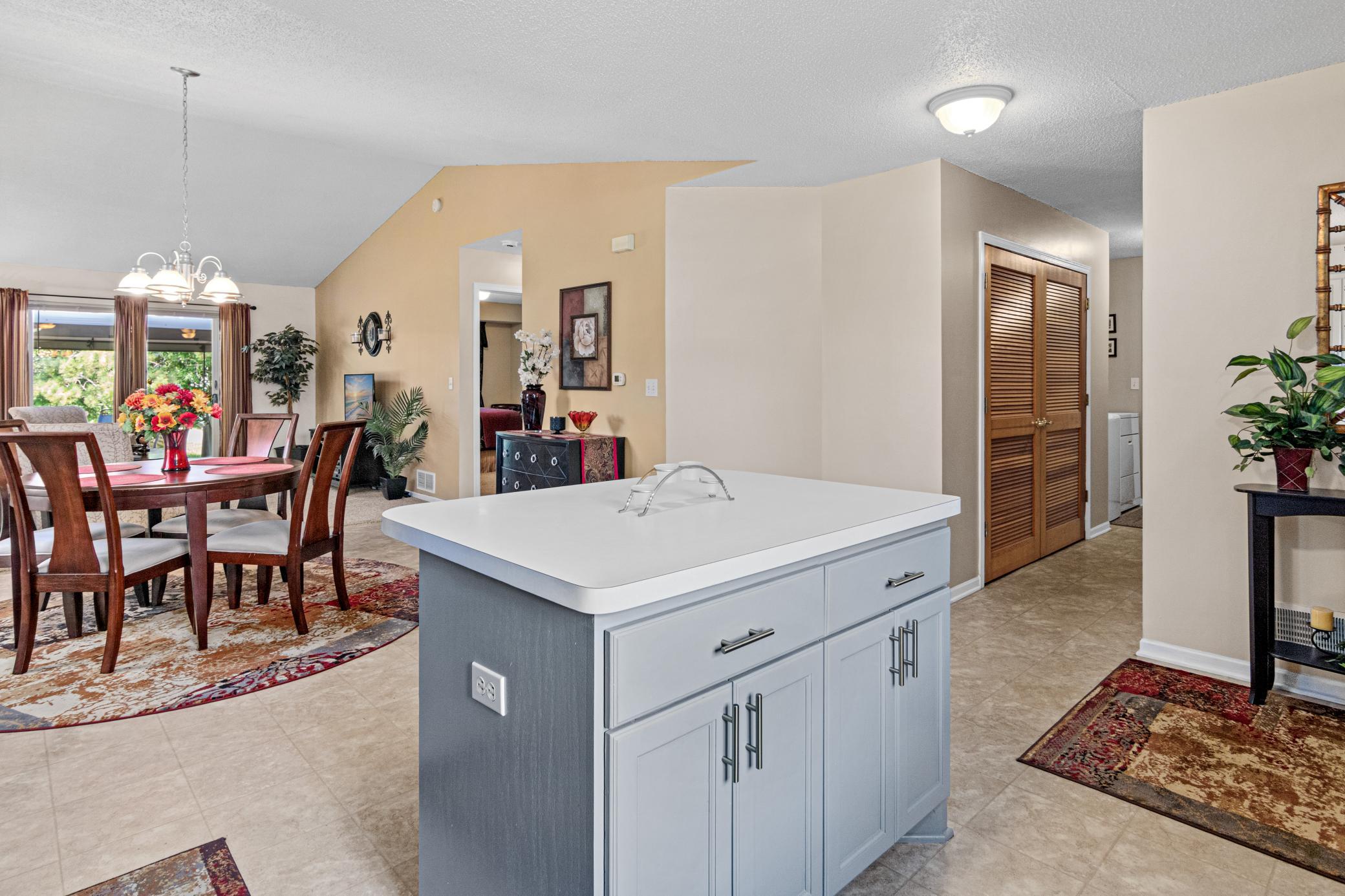 The kitchen opens naturally to the living areas, creating an inviting hub for daily routines & entertaining