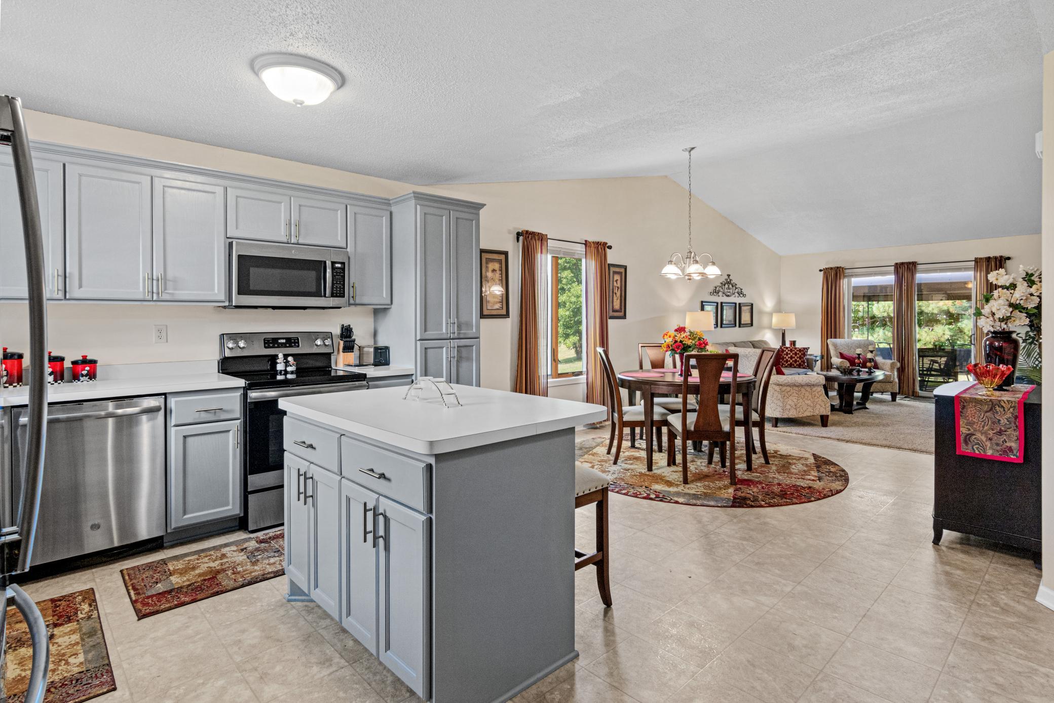 Open sightlines give the main living area an easy, connected feel.