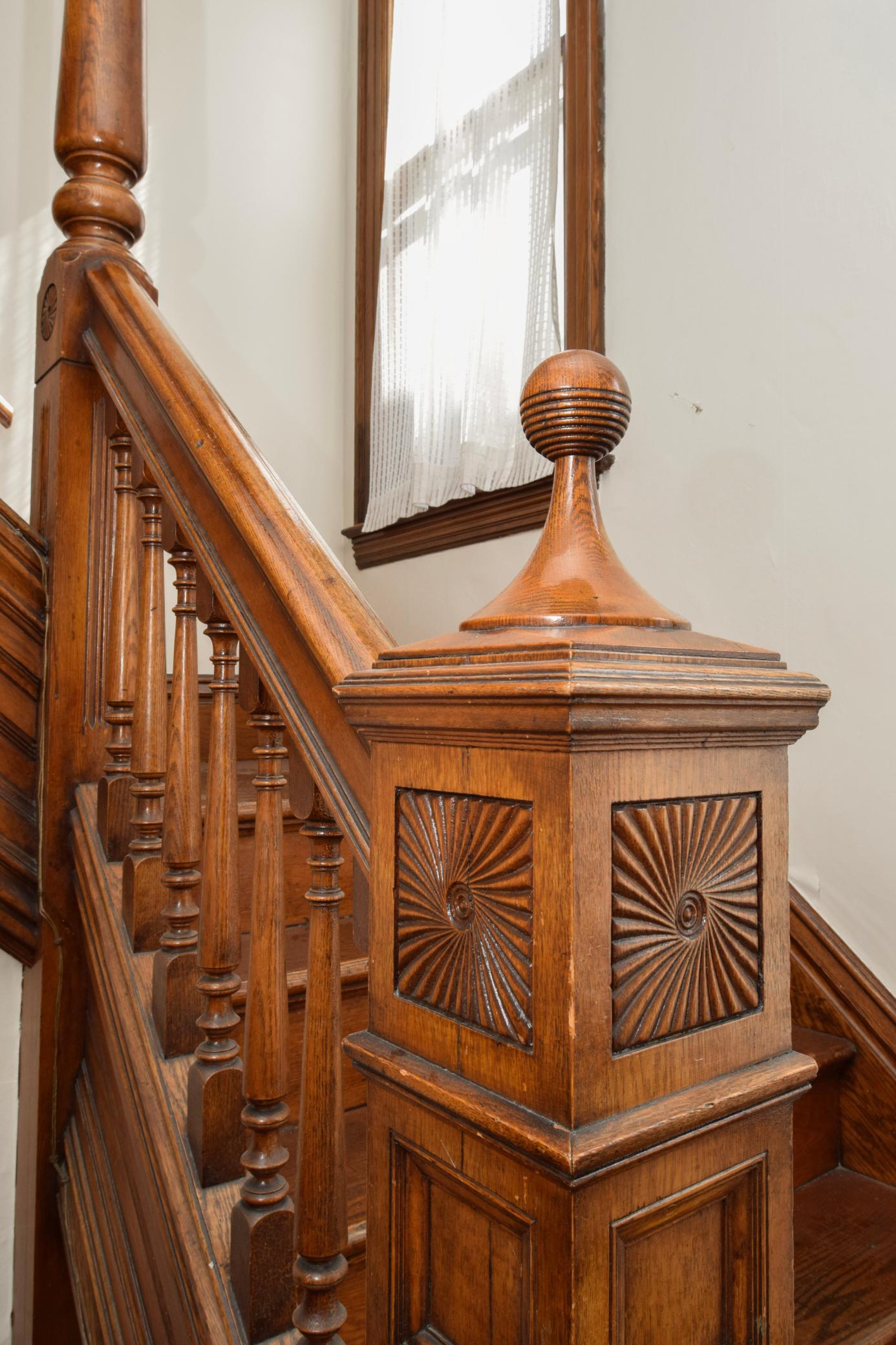 Beautiful original woodwork