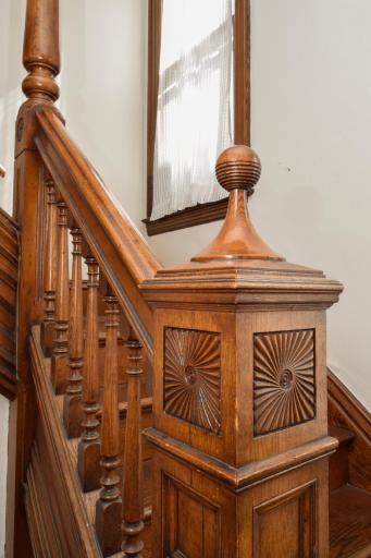 Beautiful original woodwork